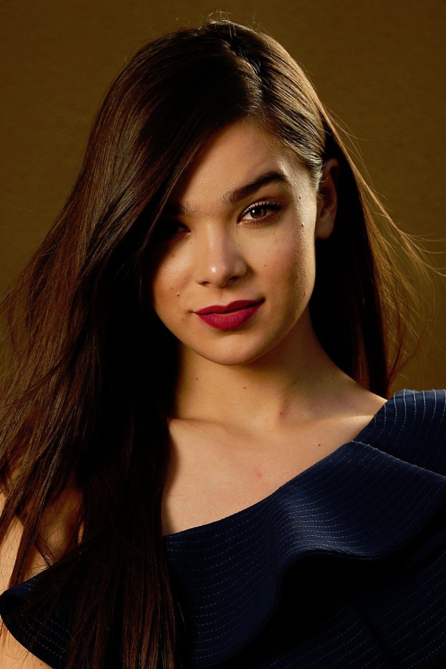 Красивая девушка брюнетка актриса Хейли Стейнфелд 