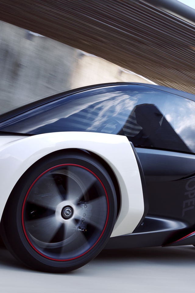 Стильный миниатюрный электромобиль Opel RAK 