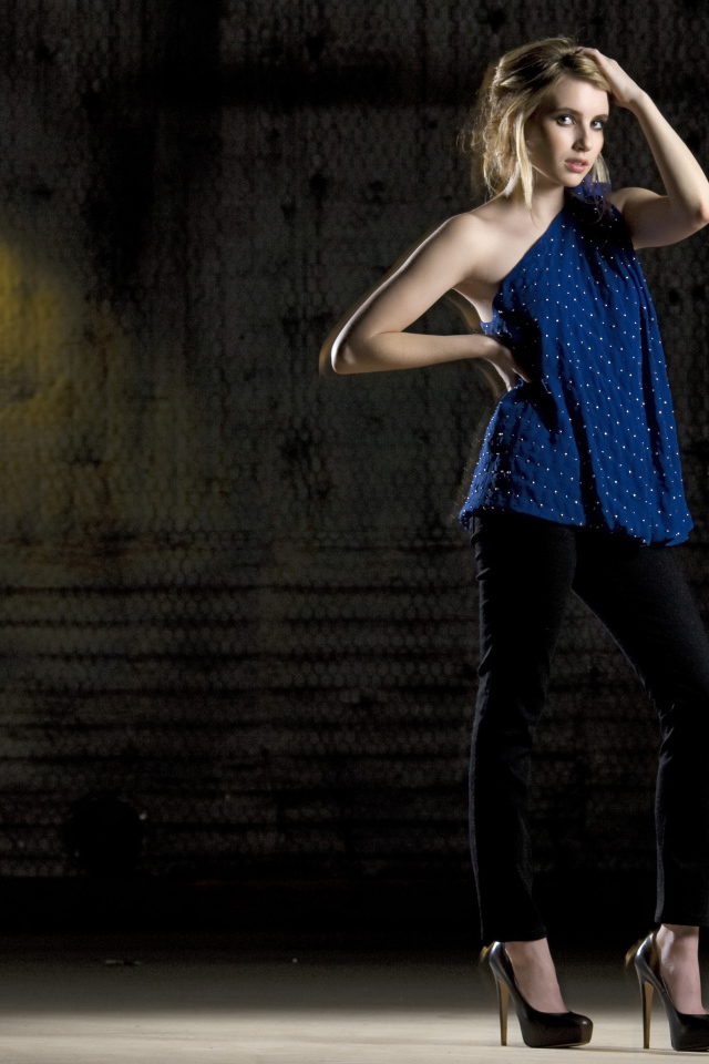 Молодая актриса Эмма Робертс 