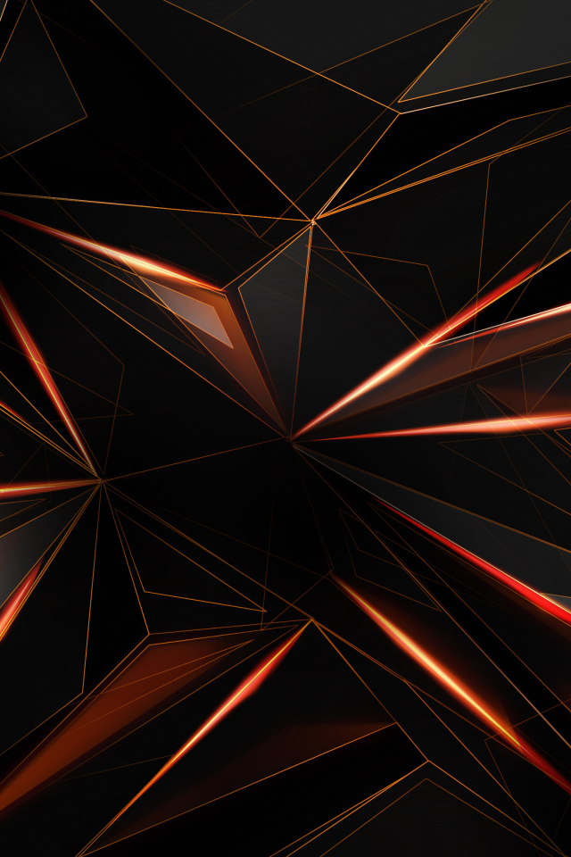 Абстрактные черные фигуры