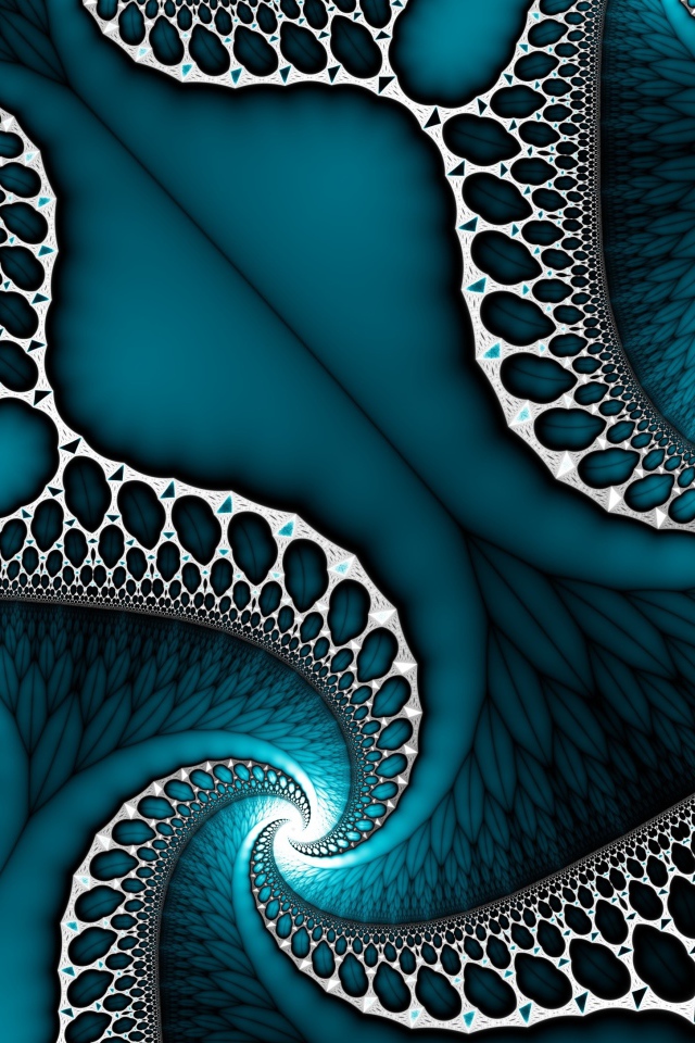 Необычный абстрактный рисунок 