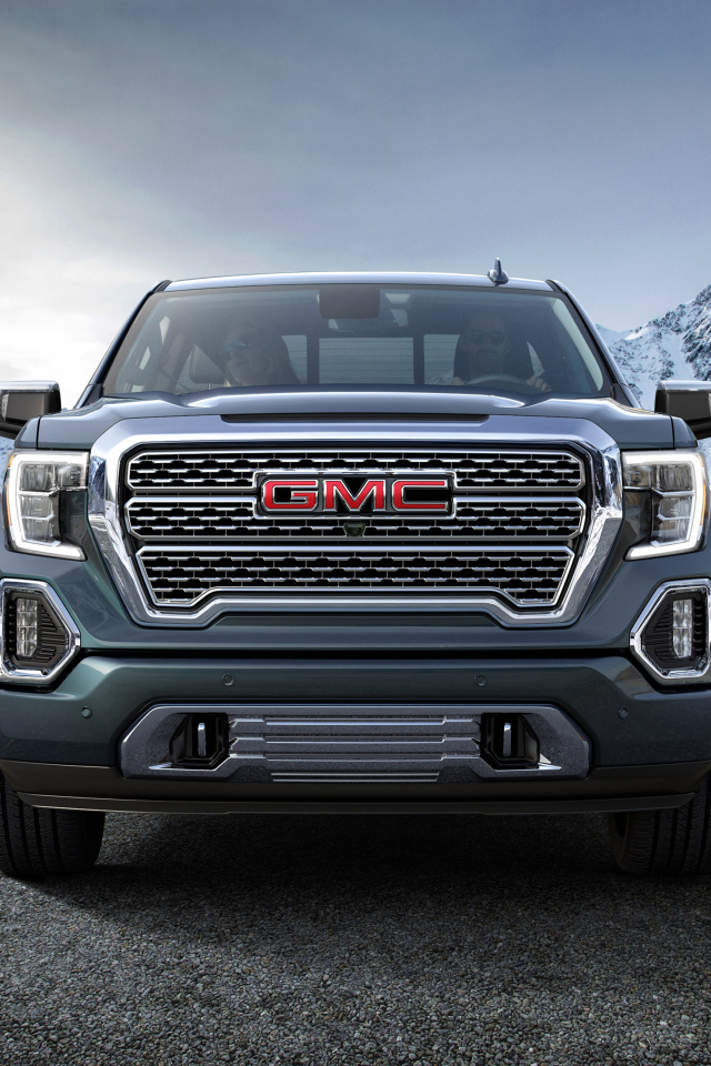 Автомобиль GMC Sierra, 2019 года вид спереди