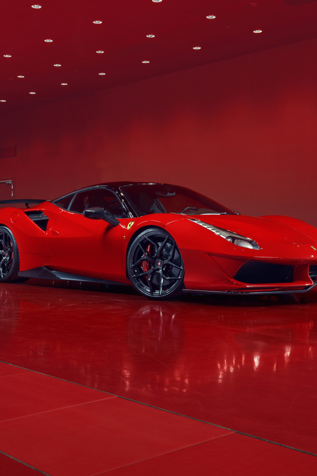 Красный новый автомобиль Pogea Racing FPlus Corsa Front