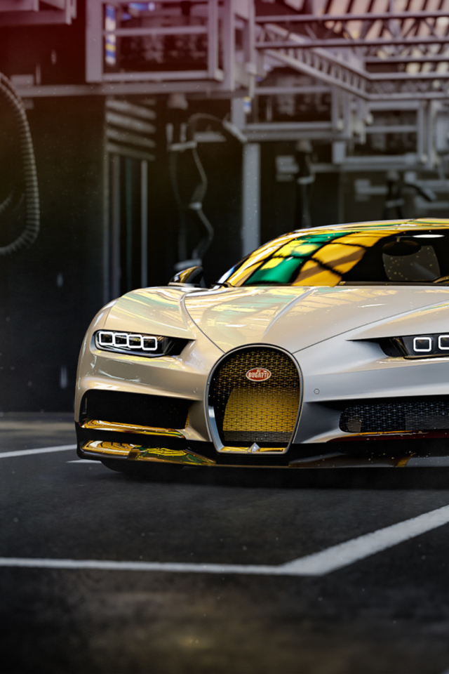 Спортивный автомобиль Bugatti Chiron 1500