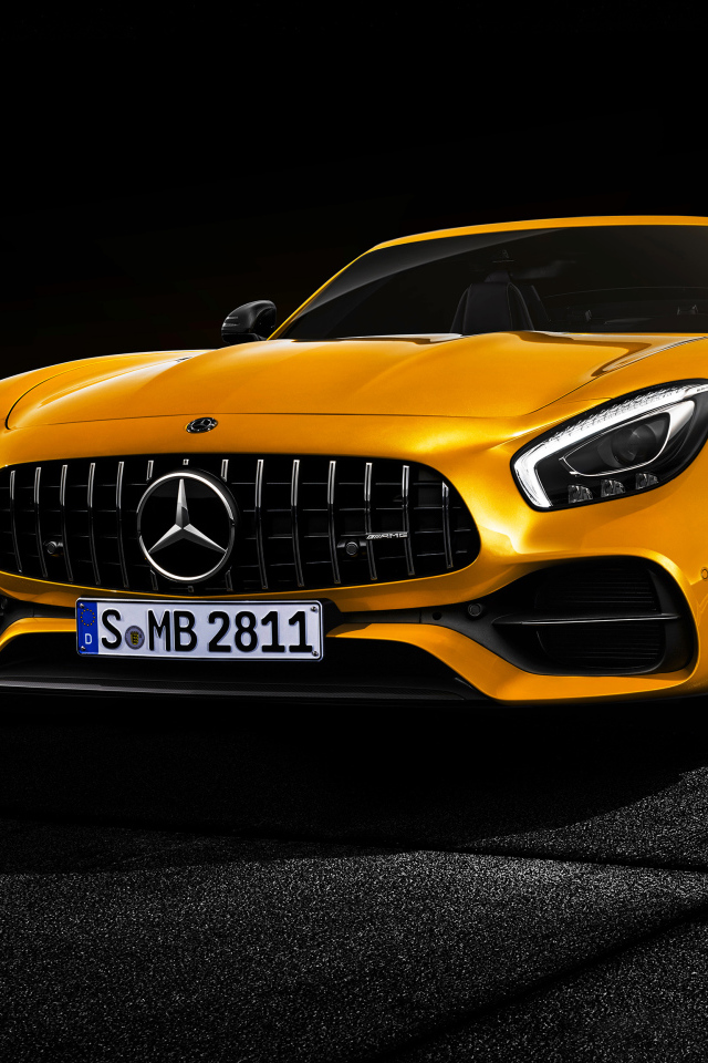 Спортивный автомобиль Mercedes-AMG GT S Roadster, 2018