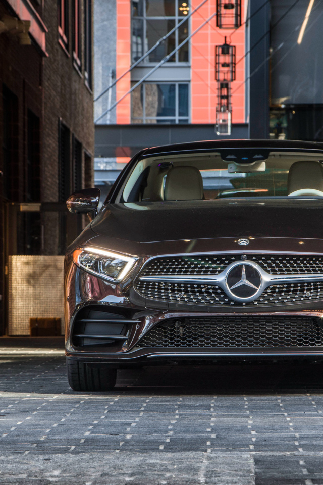 Автомобиль  Mercedes-Benz CLS 450, 2019 года вид спереди