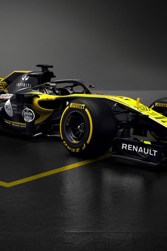 Гоночный автомобиль Renault RS18 F1, 2018