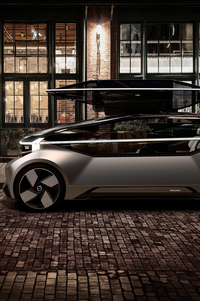 Необычный автомобиль Volvo 360c, 2018 года