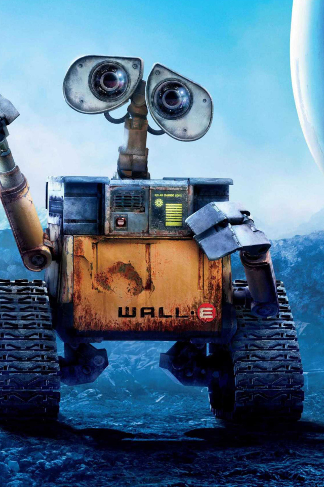 Робот Валли из мультфильма, постер