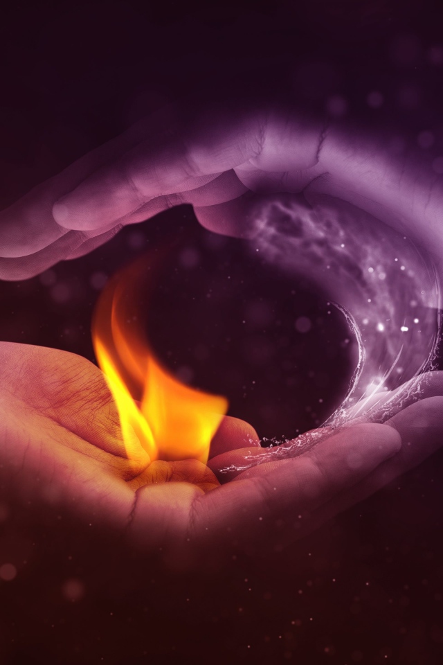 Огонь и вода в ладонях 