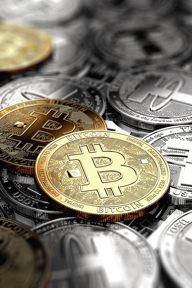 Монеты Bitcoin и Tether