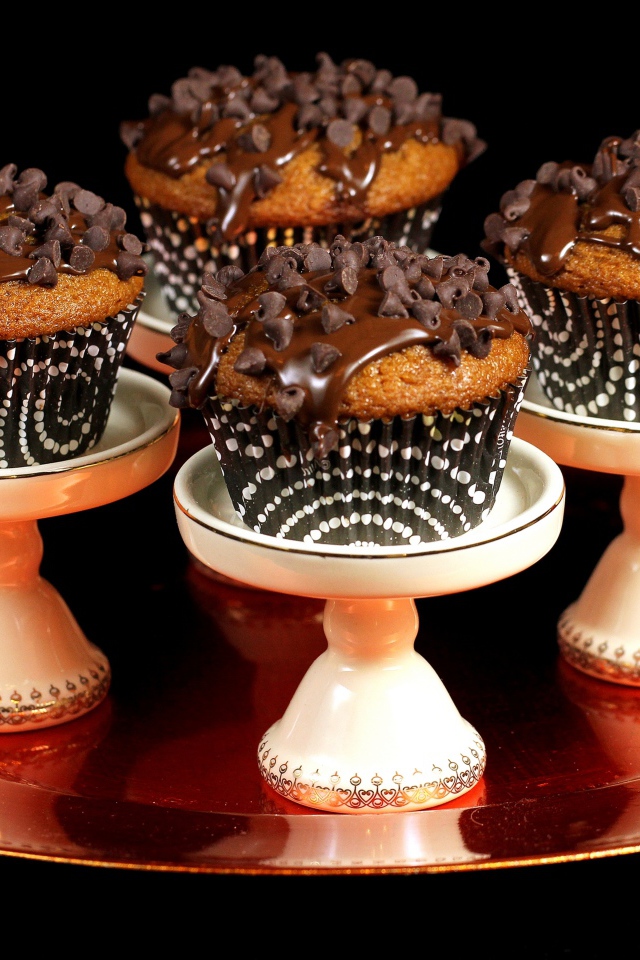 Аппетитные кексы с шоколадной крошкой