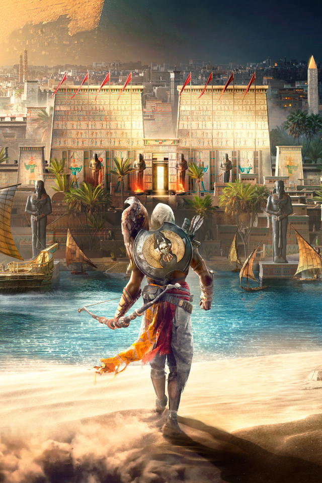 Кадр компьютерной игры Assassin's Creed Odyssey, 2018