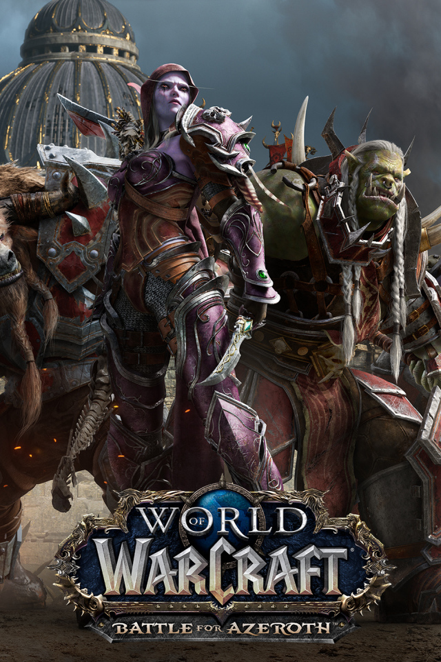 Персонажи новой компьютерной игры World of Warcraft. Battle for Azeroth 2018