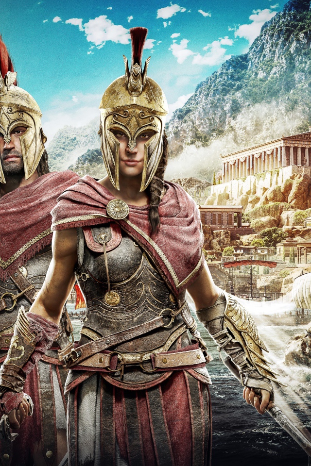 Постер компьютерной игры Assassin's Creed Odyssey, 2018