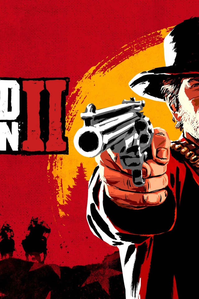 Постер компьютерной игры Red Dead Redemption 2, 2018