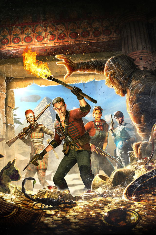 Постер компьютерной игры Strange Brigade, 2018