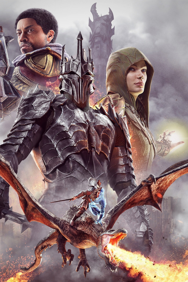 Постер компьютерной игры Средиземье. Тени войны