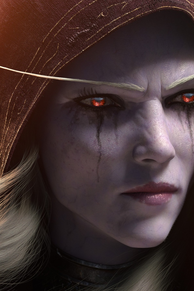 Сильвана Ветрокрылая персонаж игры World of Warcraft. Battle for Azeroth, 2018