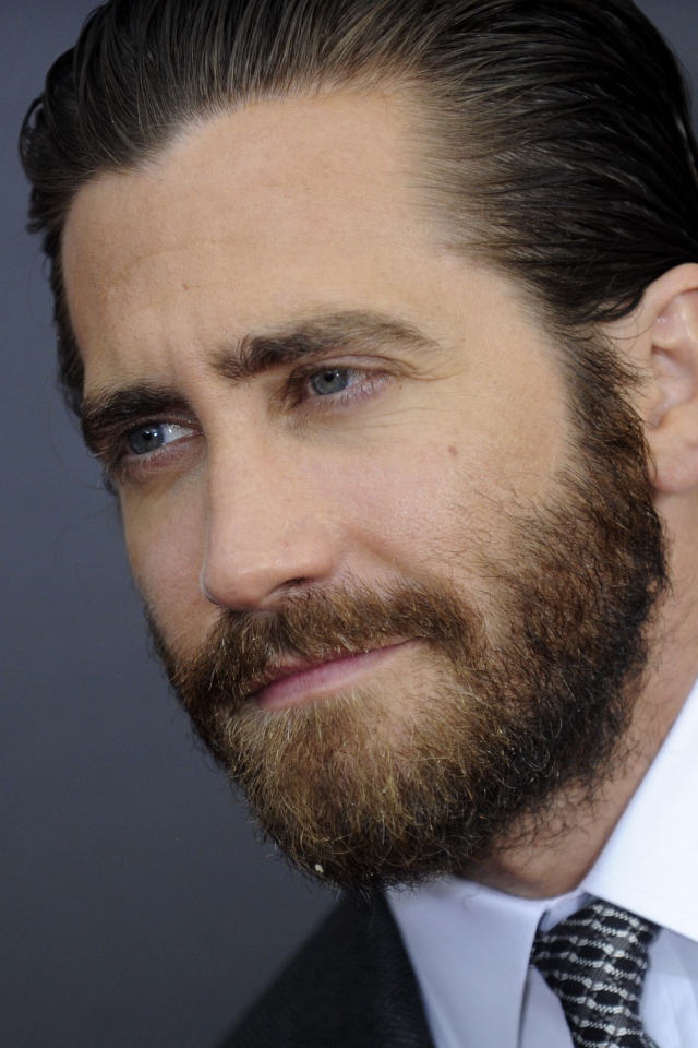 Популярный актер Джейк Джилленхол в костюме