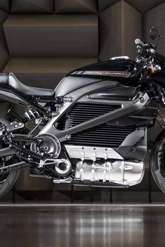 Электрический мотоцикл Harley Davidson Livewire, 2019