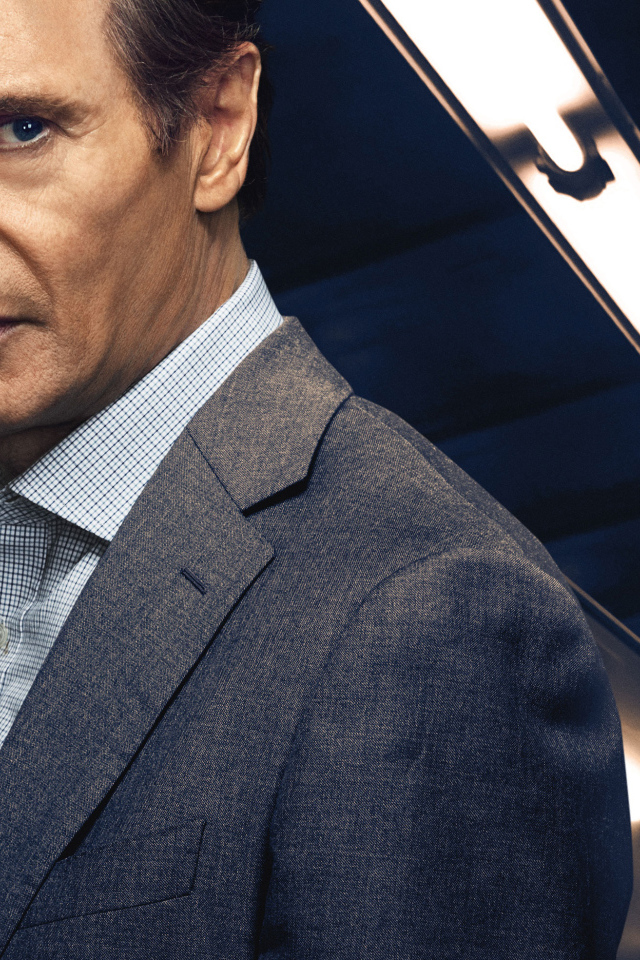 Актер Лиам Нисон в новом фильме Пассажир, 2018