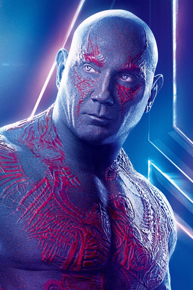Персонаж Дракс новый супергеройский фильм Мстители: Война бесконечности