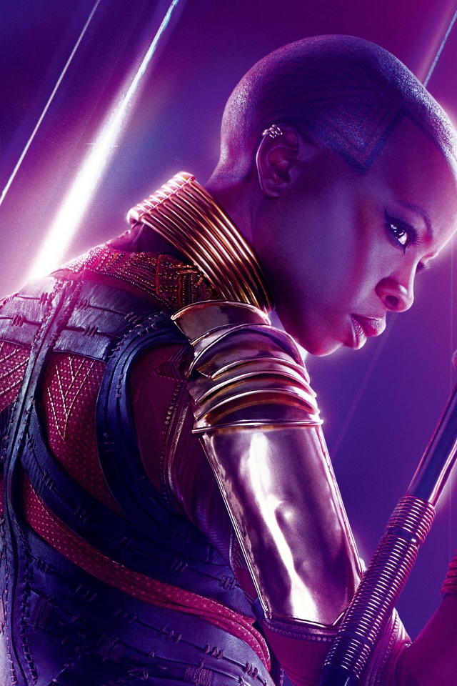 Персонаж Okoye фильм Мстители: Война бесконечности , 2018