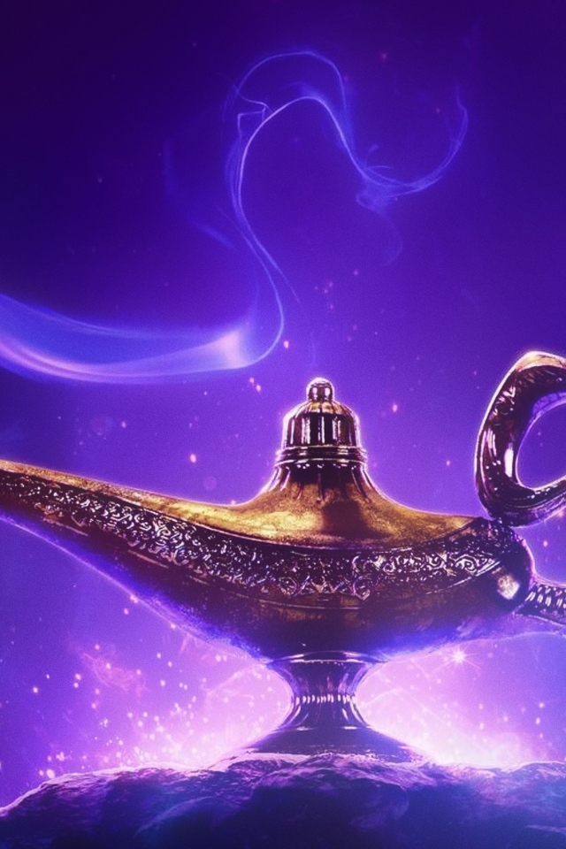 Постер фильма фэнтези Аладдин, 2019