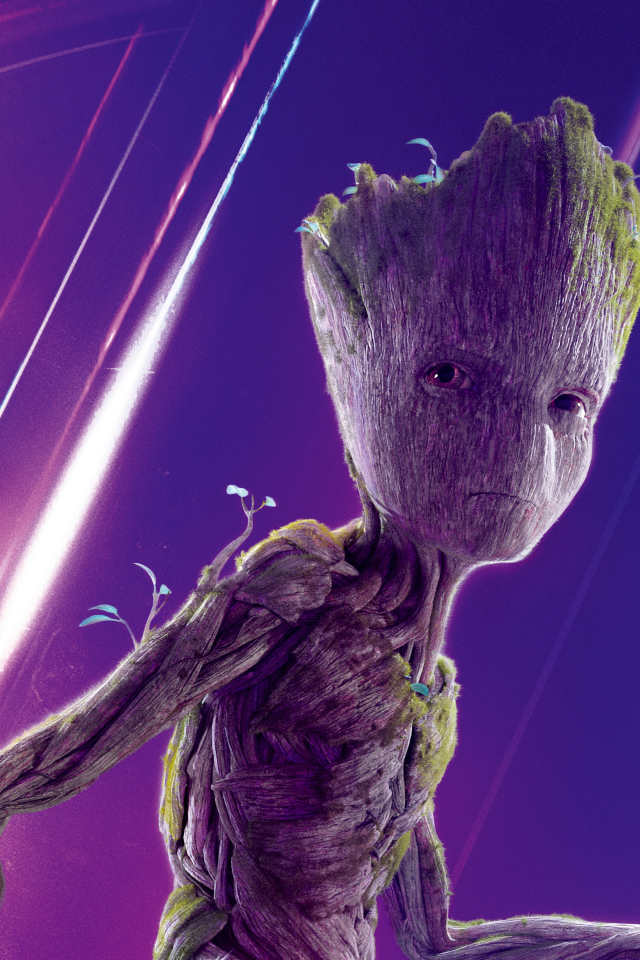 Грут персонаж нового фильма Мстители: Война бесконечности, 2018