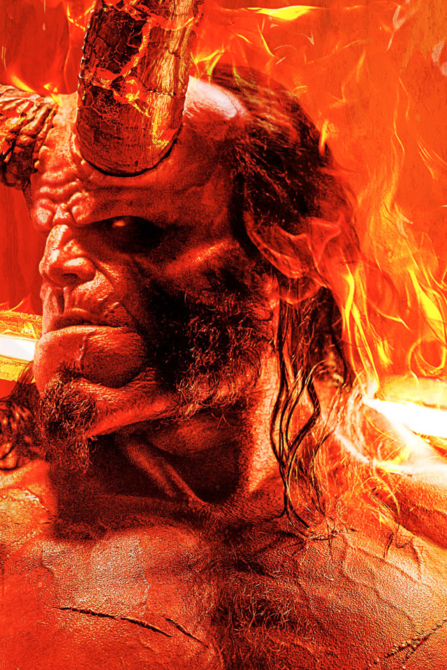 Постер нового фильма Хеллбой 2. Возрождение кровавой королевы, 2019