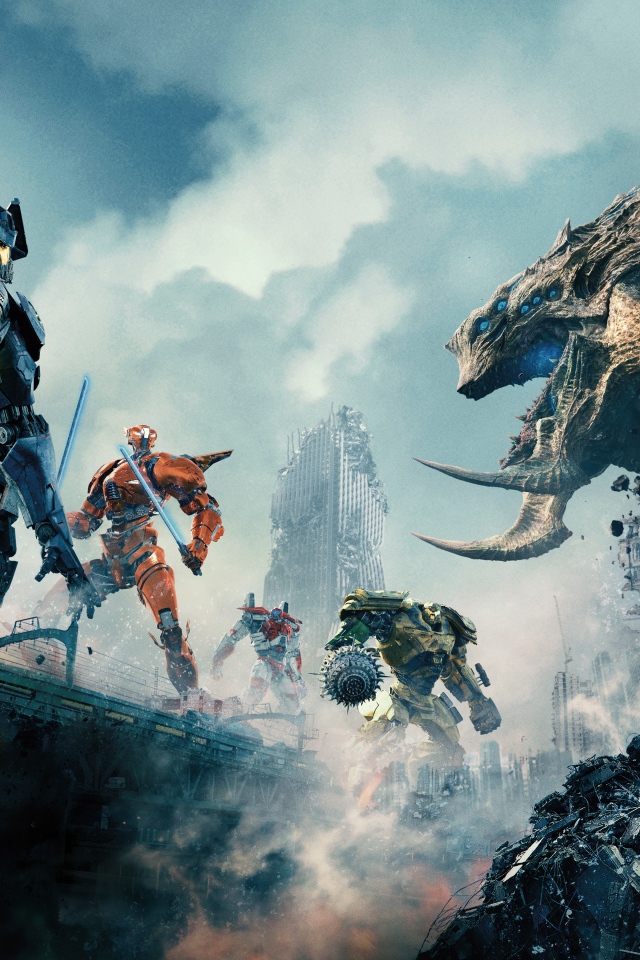 Кадр из фильма Тихоокеанский рубеж 2, 2018