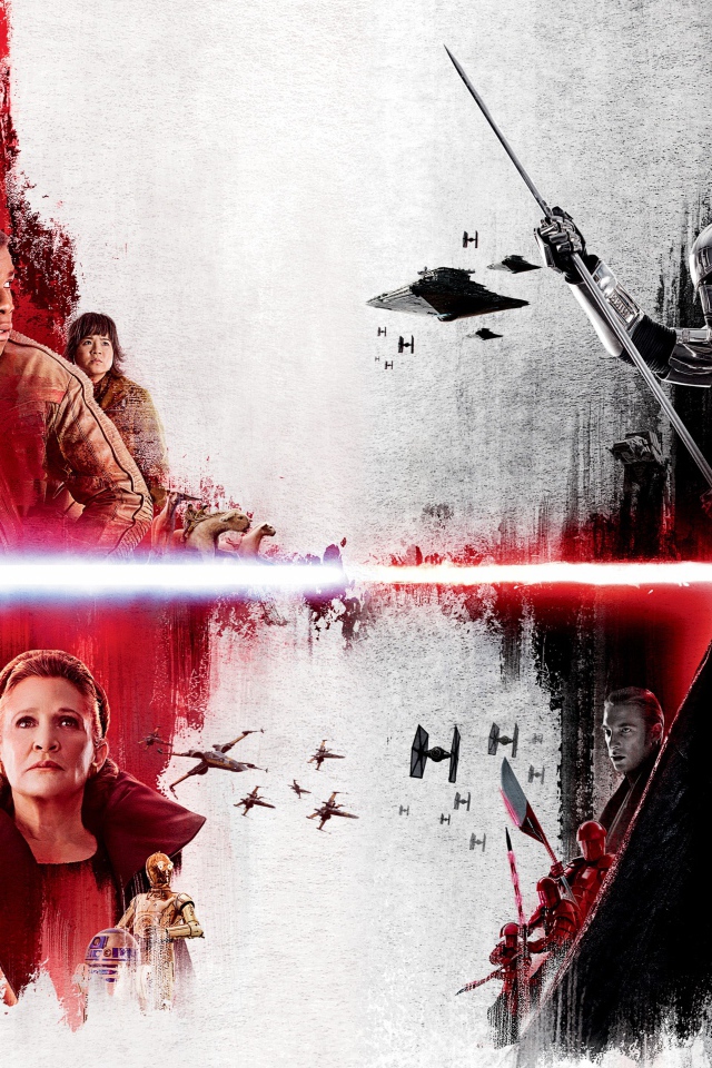 Главные герои фильма Звёздные войны. Последние джедаи