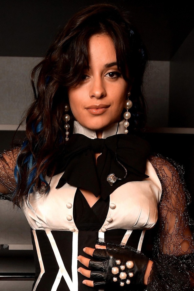 Красивая брюнетка, певица Камила Кабельо