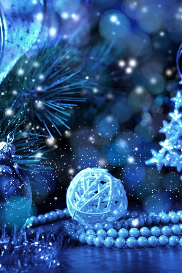 Красивые новогодние украшения на Рождество и Новый год 2019 