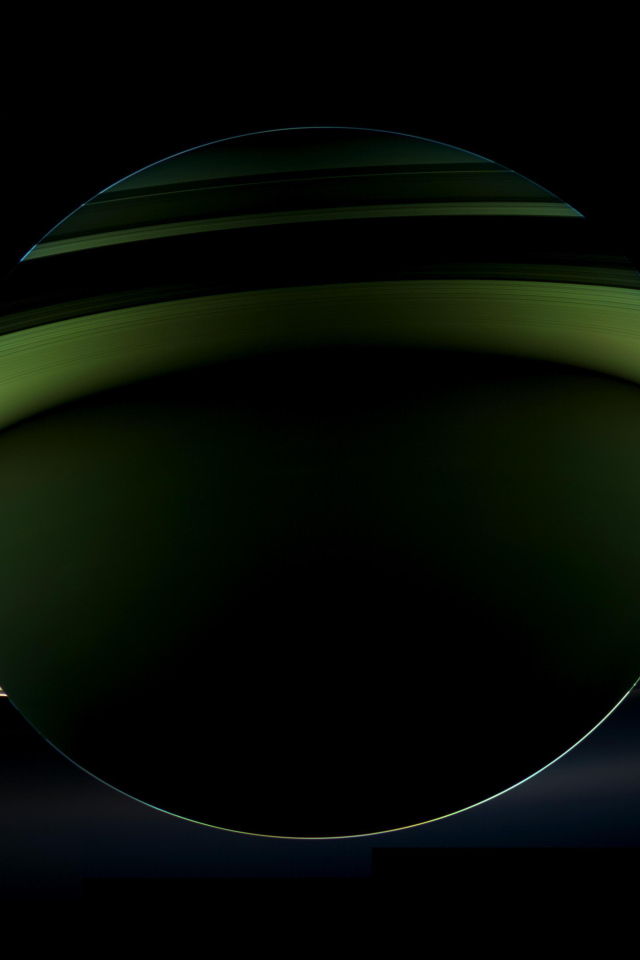 Планета сатурн крупным планом