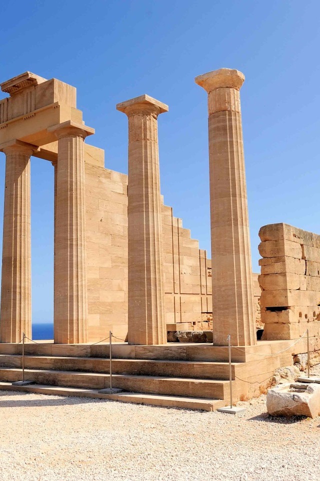 Акрополь в Линдосе, остров Родос