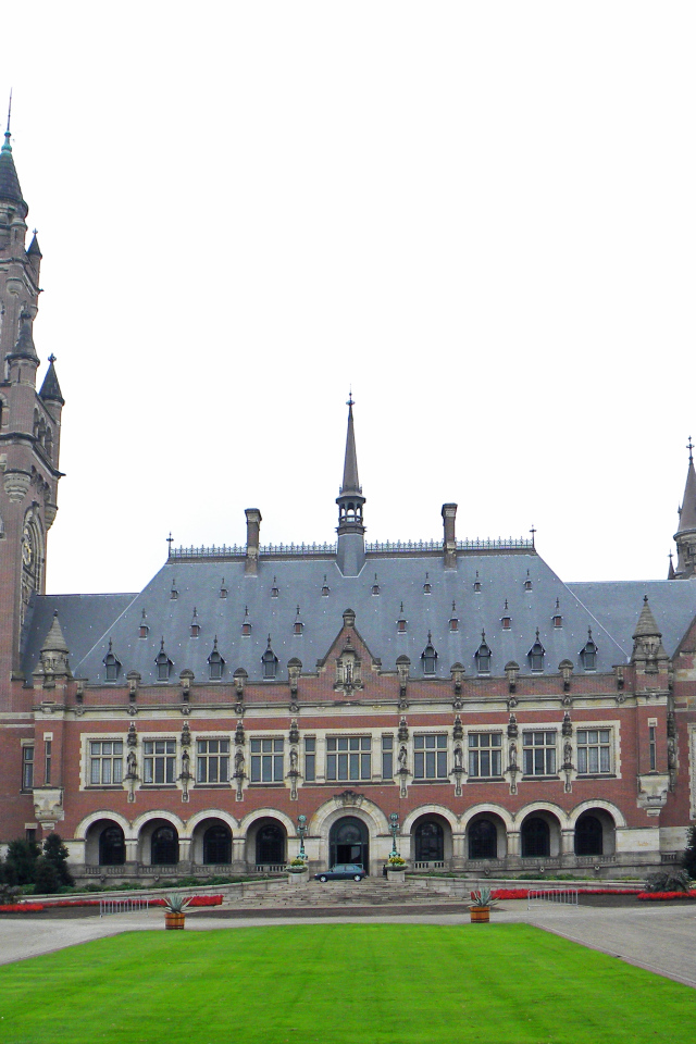 Здание  Дворец мира, Гаага. Нидерланды