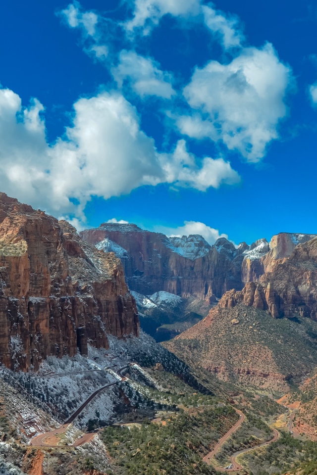 Вид на Canyon Overlook, Национальный парк Роки-Маунтин, США