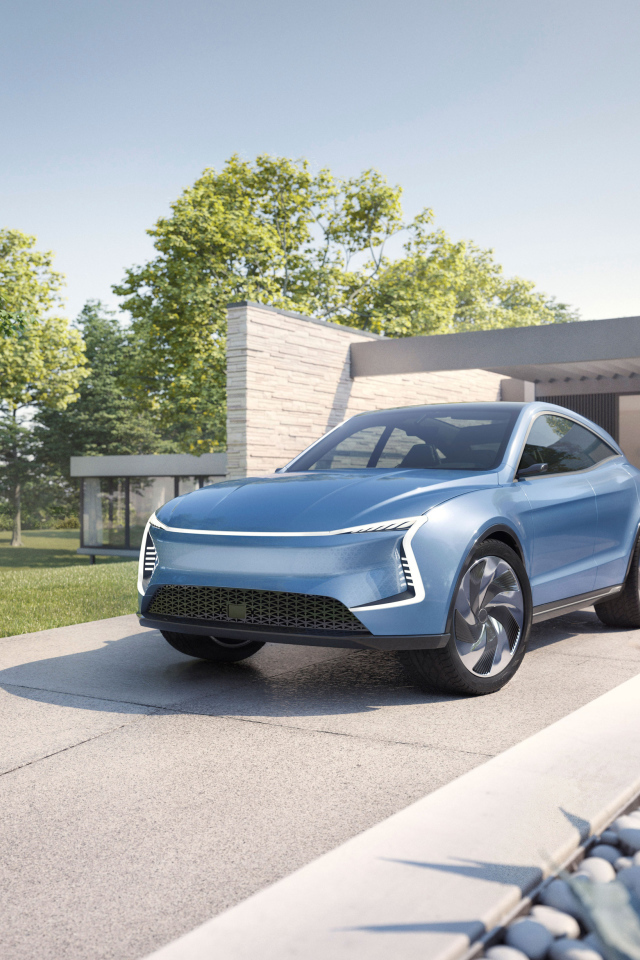 Электрический кроссовер концепт SF Motors SF5, 2019 года