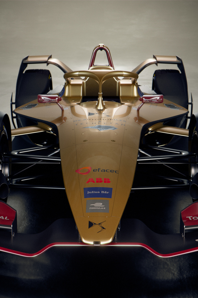 Гоночный автомобиль DS E-Tense FE 19