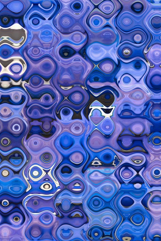 Рельефная неоновая стеклянная текстура