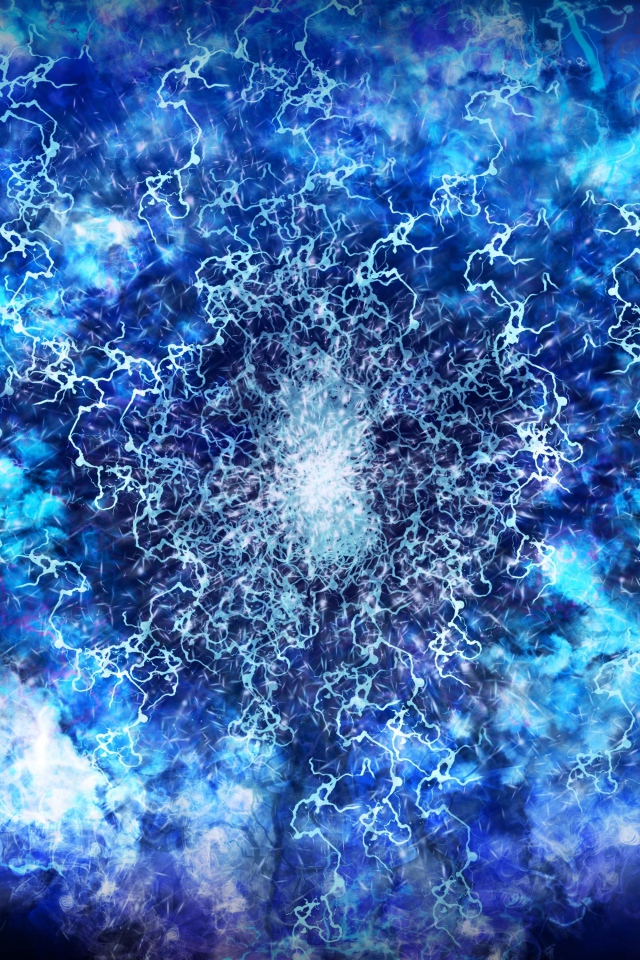 Неоновая абстрактная вспышка 