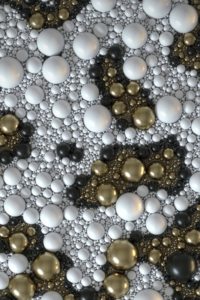 Абстрактные разноцветные пузыри 