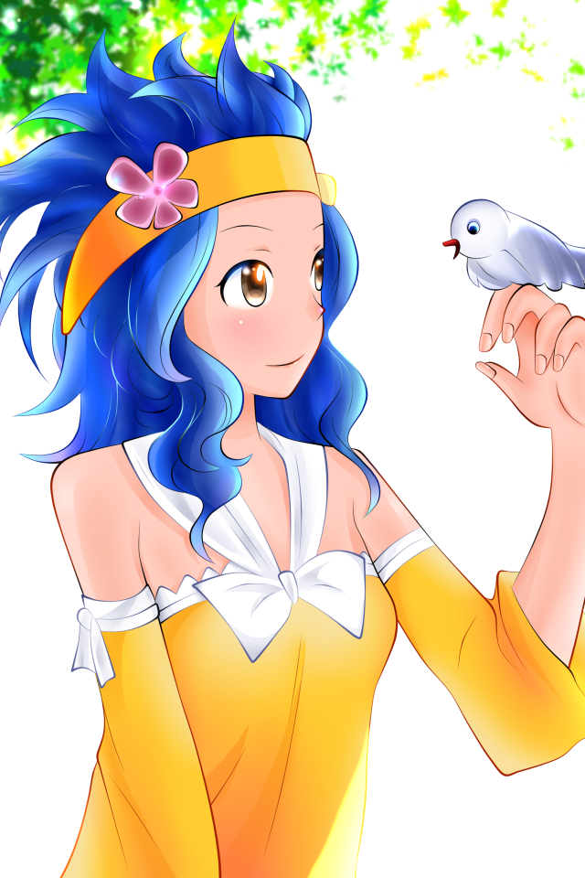 Персонаж Levy McGarden аниме Хвост Феи