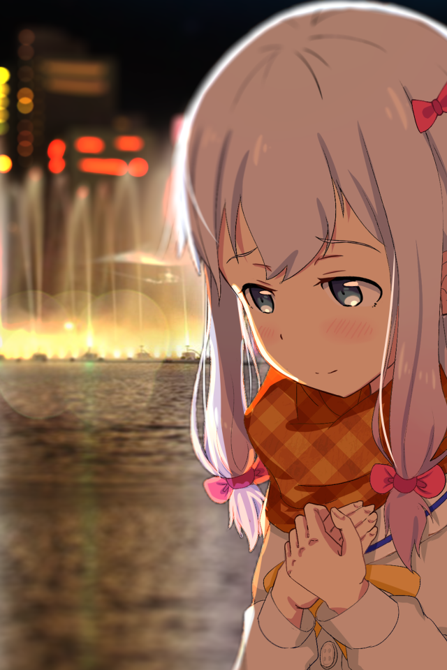 Девушка Идзуми Сагири аниме  Эроманга-Сэнсэй