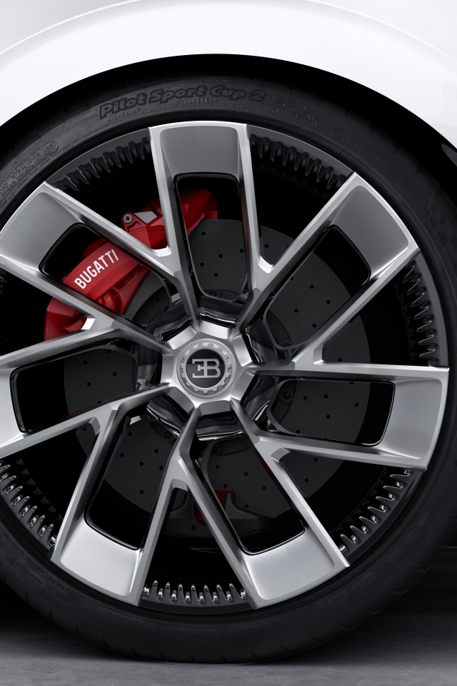 Колесо автомобиля Bugatti Centodieci 2019 года