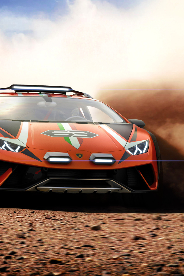 Гоночный автомобиль Lamborghini Huracan Sterrato, 2019 года