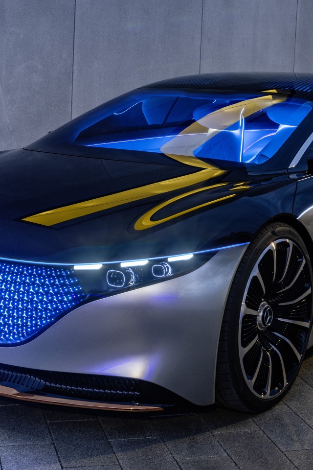 Автомобиль Mercedes-Benz Vision EQS 2019 года