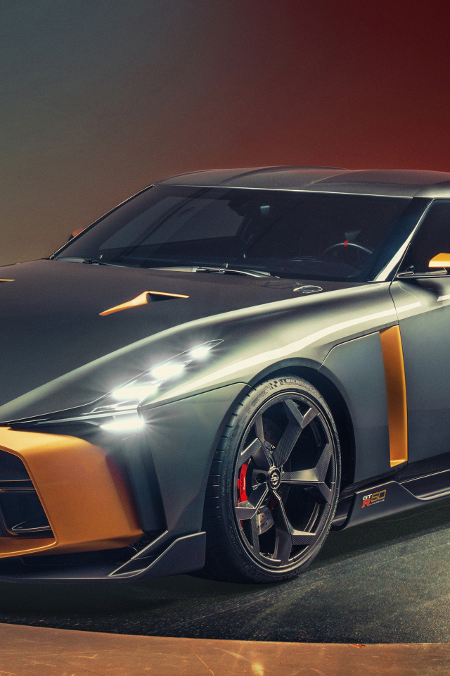 Спортивный автомобиль Nissan GT-R50 Concept 2018 года